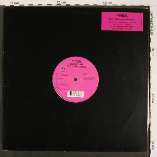 Mabel: Bum Bum*3+Disco Disco, Club Mixes), WEA (8573 85713-0), D, 2000 Typ: 12" Best.-Nr.: V6259 Preis: 4,00 Euro.