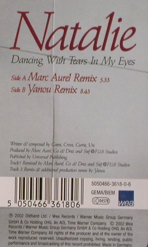 Natalie: Dancing With Tears In My Eyes*2, WEA, D, 2002 Typ: P12" Best.-Nr.: V6439 Preis: 6,00 Euro.