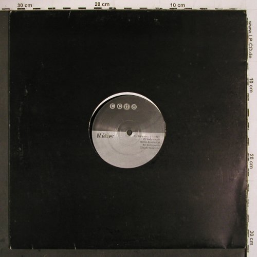 M&eacute;tier: Body Electric, Coda Records (CR 003), UK, 2000 Typ: 12" Best.-Nr.: V6840 Preis: 25,00 Euro.