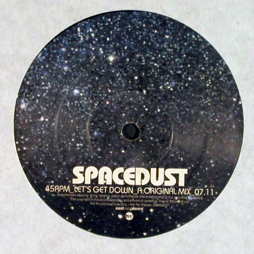 Spacedust: Let's Get Down*2,OrignMix&sol;UnTidyDub, EW, Promo (SAM00057), D Typ: 12" Best.-Nr.: V8059 Preis: 7,50 Euro.
