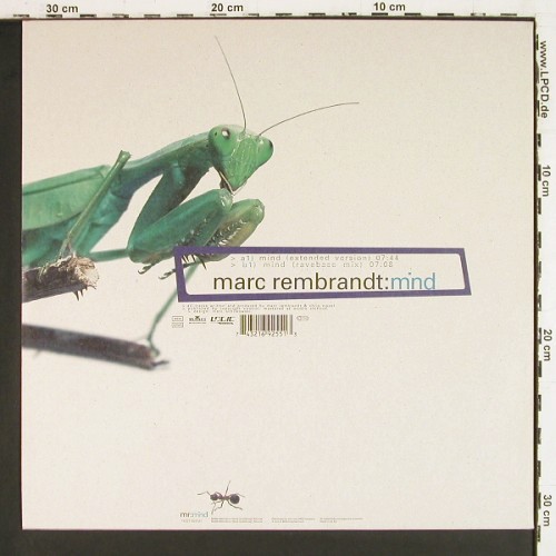 Rembrandt,Marc: Mind *2, ext.&sol;ravebase mix, Logic (74321 692551), EU, 1999 Typ: 12" Best.-Nr.: V8068 Preis: 6,00 Euro.