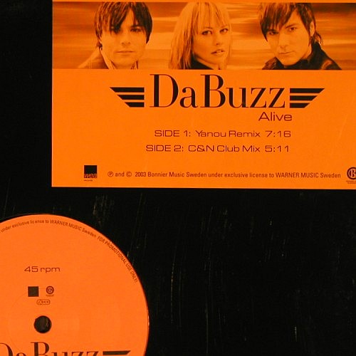 Da Buzz: Alive*2, Promo, Bonnier Music, S, 2003 Typ: 12" Best.-Nr.: V8078 Preis: 5,00 Euro.