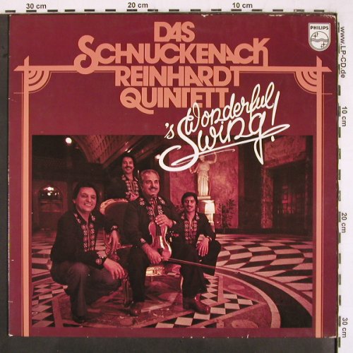 Reinhardt Quintet,Schnuckenack: 's Wonderful Swing, m-/vg+, Philips (6305 323), D, 1977 Typ: LP Best.-Nr.: V3091 Preis: 6,00 Euro