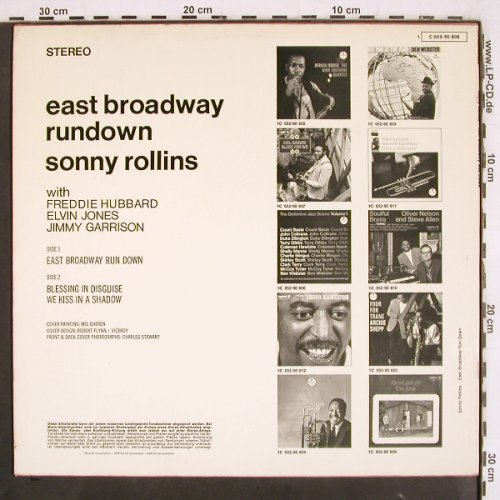 Rollins,Sonny: East Broadway run down, EMI Columbia/Impulse(C 052-90 808), D, 1969 - LP - V3736 - 35,00 Euro