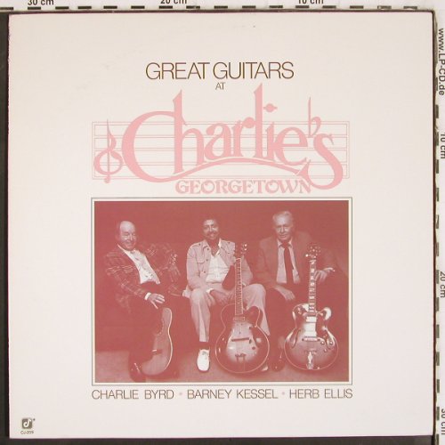 Byrd,Charlie/Barney Kessel/H.Ellis: Great Guitars at Charlies(like new), Concord (CJ-209), US, 1983 Typ: LP Best.-Nr.: V3890 Preis: 12,50 Euro