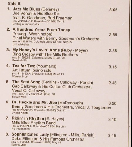 V.A.Stormy Weather 1933: Duke Ellington, B.Crosby, Venuti..., Phontastic(NOST 7647), S, 1983 - LP - V3894 - 9,00 Euro