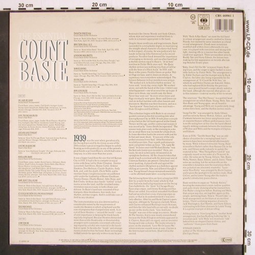 Basie,Count: The Essental, Vol.1, CBS(CBS 460061), NL, 1987 - LP - V4003 - 9,00 Euro