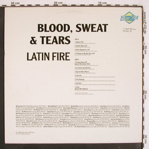 Blood,Sweat & Tears: Latin Fire, Platinum(PLP25/24041), D, 1985 - LP - V4085 - 6,00 Euro