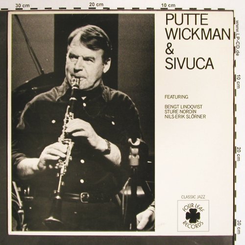 Wickman,Putte & Sivuca: Same, rec. Stockholm 1969, Four Leaf Rec(FLC 6002), S, 1982 - LP - V4130 - 17,50 Euro