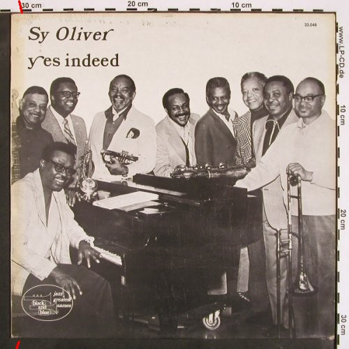 Oliver,Sy  and his Orchestra: Yes Indeed, m /vg+, Black and Blue(33.048), F,  - LP - V4217 - 6,00 Euro