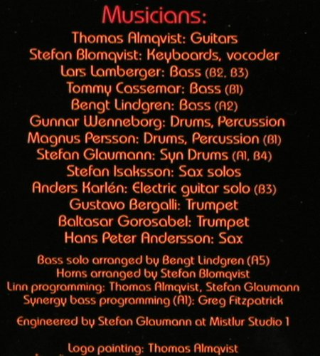 Almquist,Thomas: Shen Men, Mistlur Records(MLR 31), S, 1984 - LP - V4288 - 7,50 Euro