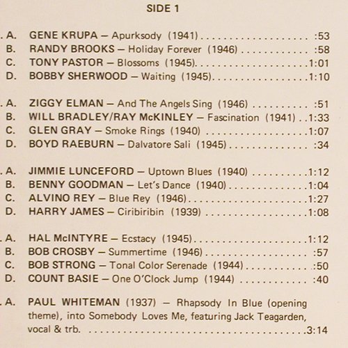 V.A.Big Band Themes on the Air: 1932-1946,over 62 themes..., Foc, First Time Rec.(FTR-2501), US, stoc,  - 2LP - V4332 - 12,50 Euro
