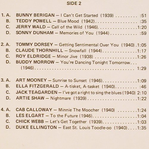 V.A.Big Band Themes on the Air: 1932-1946,over 62 themes..., Foc, First Time Rec.(FTR-2501), US, stoc,  - 2LP - V4332 - 12,50 Euro