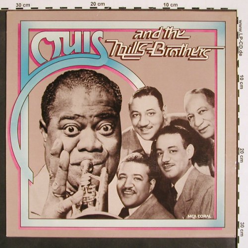 Armstrong,Louis: and the Mills Brothers (1937-1940), MCA Coral(6.21868 AG), D, 1973 - LP - V4344 - 7,50 Euro