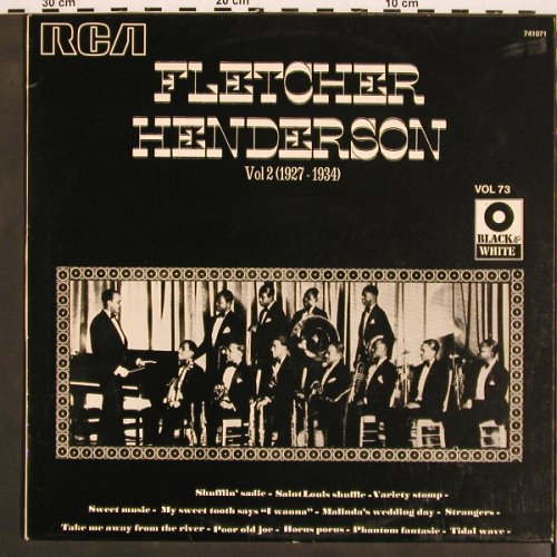 Henderson,Fletcher: Vol.2 (1927-1934), m-/vg+, RCA(741.071), F,  - LP - V4360 - 7,50 Euro