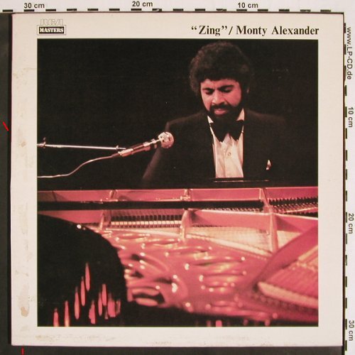 Alexander,Monty: Zing (1967) , Foc, m /vg+, RCA(PL 42777), F, 1978 - LP - V4379 - 9,00 Euro