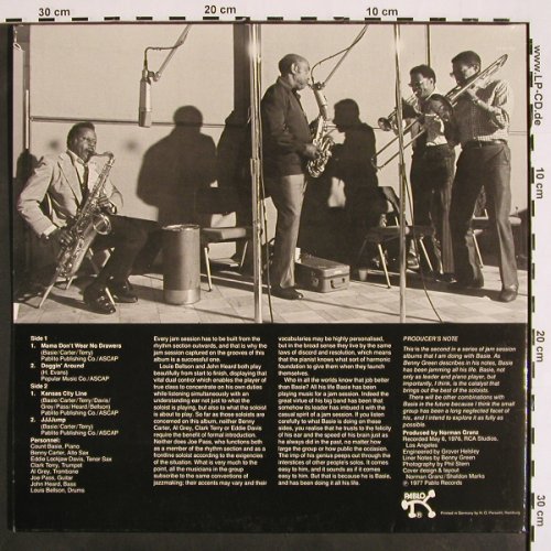 Basie,Count: Basie Jam#2 (1976), Foc, Pablo(2310 786), D, 1977 - LP - V4382 - 17,50 Euro