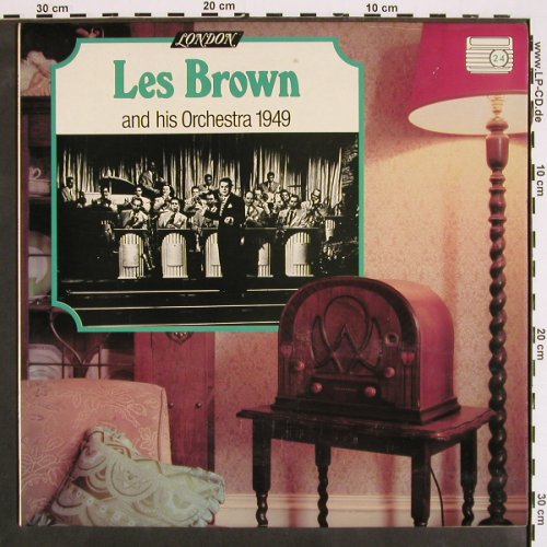 Brown,Les & his Orchestra: 1949,  Radio Years Vol.24, Mono, London(HM-A 5054), UK, 1979 - LP - V4396 - 9,00 Euro