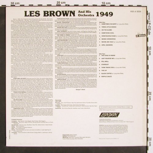 Brown,Les & his Orchestra: 1949,  Radio Years Vol.24, Mono, London(HM-A 5054), UK, 1979 - LP - V4396 - 9,00 Euro