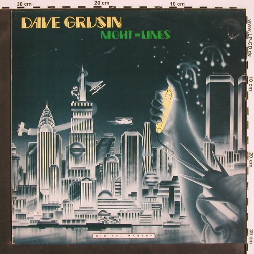 Grusin,Dave: Night-Lines, GRP(GRP-A-1006), SF, 1984 - LP - V4398 - 7,50 Euro
