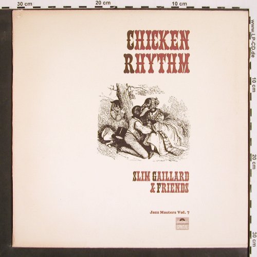 Gaillard,Slim & Friends: Chicken Rhythm,Jazz Master Vol.7, Polydor Special(545 107), UK, Mono, 1969 - LP - V4402 - 12,50 Euro