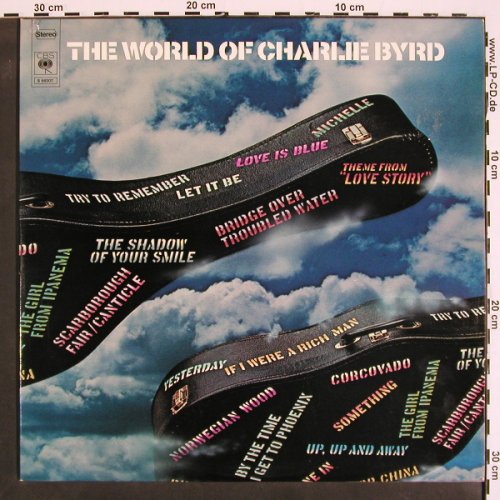 Byrd,Charlie: The World Of, Foc, CBS (S 68207), NL, 1973 Typ: 2LP Best.-Nr.: V4405 Preis: 12,50 Euro
