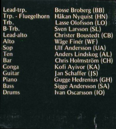 Big Blues Band -Gugge Hedrenius: Blues of Sweden, Polar(POLS 240), S, 1972 - LP - V4406 - 12,50 Euro