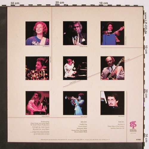 Grusin,Dave: And The  N.Y./ L.A. Dream Band, GRP(GRP-A-1001), SF, 1982 - LP - V4417 - 7,50 Euro