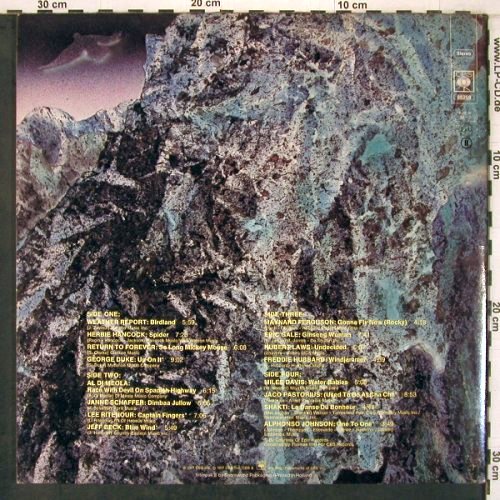 V.A.Jazz Rocks: Weather Report... Alphonso Johnson, CBS(CBS 88269), NL, Foc, 1977 - 2LP - V4513 - 9,00 Euro