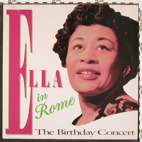 Fitzgerald,Ella: In Rome-the Birthday Concert, Verve (835 454-1), NL, 1988 Typ: LP Best.-Nr.: V4527 Preis: 12,50 Euro