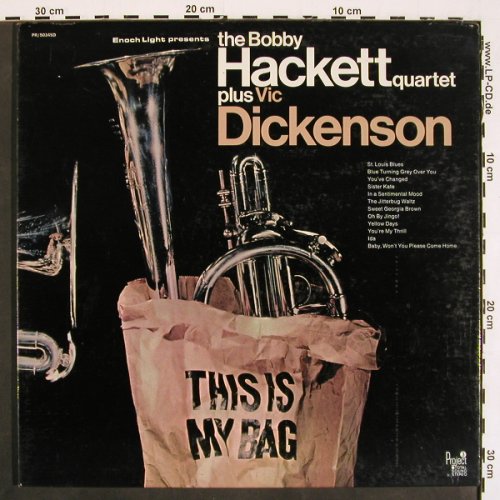 Hackett,Bobby - Quartett: plus Vic Dickenson, Foc, Project 3 (PR 5034 SD), US, 1969 Typ: LP Best.-Nr.: V4709 Preis: 9,00 Euro