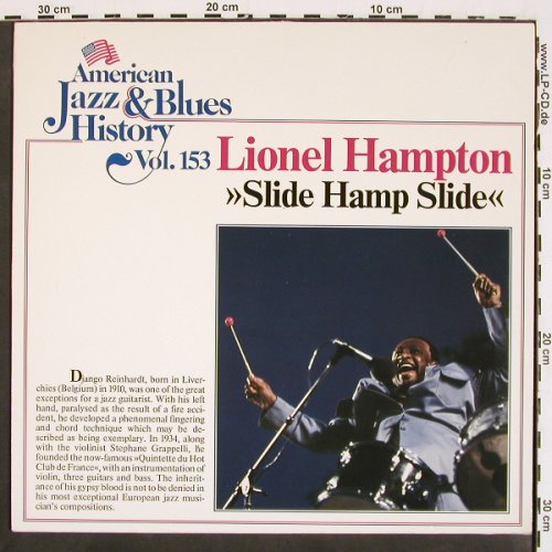 Hampton,Lionel: Slide Hamp Slide, Big Band Era (B 2653), D Typ: LP Best.-Nr.: V4726 Preis: 7,50 Euro