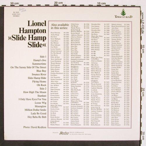 Hampton,Lionel: Slide Hamp Slide, Big Band Era (B 2653), D Typ: LP Best.-Nr.: V4726 Preis: 7,50 Euro