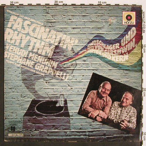 Menuhin,Yehudi & Stephane Grappelli: Fascinatin'Rhythm, m /vg+, HörZu / EMI (C 061-02 690), D, 1975 Typ: LPQ Best.-Nr.: V4766 Preis: 9,00 Euro