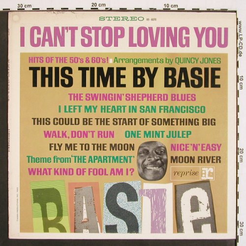 Basie,Count: This Time by...Hits of the 50s & 60, Reprise (R9-6070), US, m-/vg+ Typ: LP Best.-Nr.: V4783 Preis: 9,00 Euro