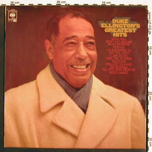 Ellington,Duke: Greatest Hits, Mono, CBS Realmjazz (52550), UK Typ: LP Best.-Nr.: V4785 Preis: 6,00 Euro