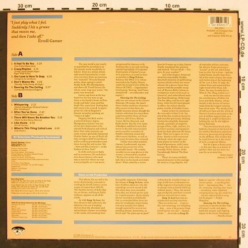 Garner,Erroll: Collection 2,Dancing on the ceiling, Emarcy (834 935-1), US,1961,65, 1989 Typ: LP Best.-Nr.: V4805 Preis: 9,00 Euro