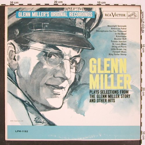 Miller,Glenn: play Selections from t-G.M.Story, RCA, Mono(LPM-1192 RE2), US,  - LP - V4808 - 7,50 Euro