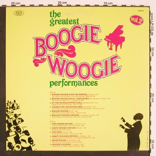 V.A.The Greatest Boogie Woogie perf: Count Basie...Hampton'Sextet, Vol.2, Joker (SM 3904), I, 1937-49, 1981 Typ: LP Best.-Nr.: V4813 Preis: 7,50 Euro