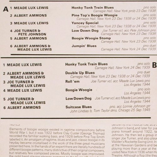 V.A.The Piano Blues: Unissued Boogie 1938-1945, Vol.21, Magpie (PY4421), UK, 1984 Typ: LP Best.-Nr.: V4827 Preis: 12,50 Euro