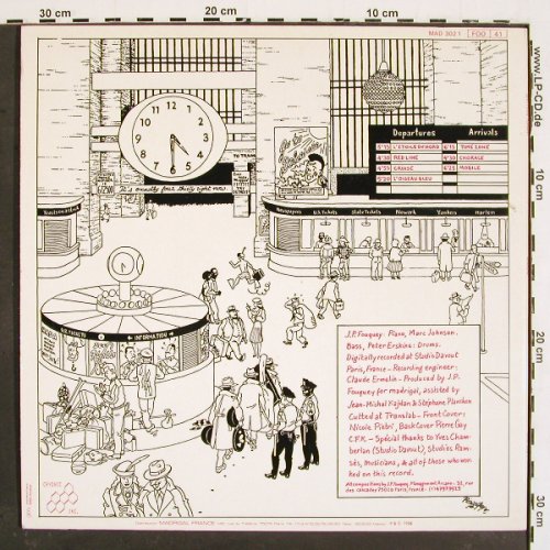 Fouquey,J.P./M.Johnson/P.Erskine: Railroad, Cryonic (MAD 3021), F, 1986 Typ: LP Best.-Nr.: V4864 Preis: 30,00 Euro