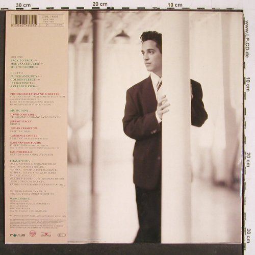 Rebello,Jason: A Clearer View, Novus(PL 74805), D, 1990 - LP - V6290 - 9,00 Euro