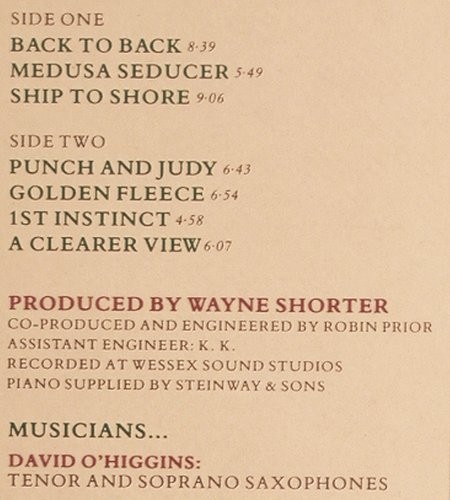 Rebello,Jason: A Clearer View, Novus(PL 74805), D, 1990 - LP - V6290 - 9,00 Euro