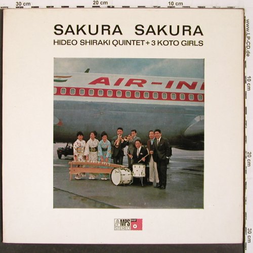 Shiraki Quintet,Hideo +3 Koto Girls: Sakura Sakura, Foc, m /vg+, MPS / BASF(CRM 613), D, 1965 - LP - V6695 - 80,00 Euro