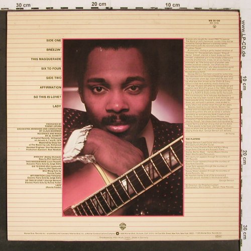 Benson,George: Breezin', m /vg+, WB(WB 56 199), D, 1976 - LP - V6714 - 7,50 Euro