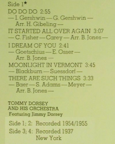 Dorsey,Tommy Orch. &sol; Artie Shaw O.: The Best Of Big Band Music,Foc, CBS (68 273), NL, wol, 1973 Typ: 2LP Best.-Nr.: V6930 Preis: 6,00 Euro.