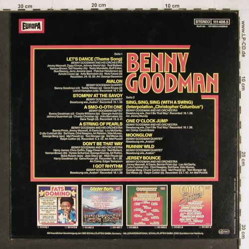 Goodman,Benny: Same, Europa(111 408.5), D, 1979 - LP - V6970 - 5,00 Euro