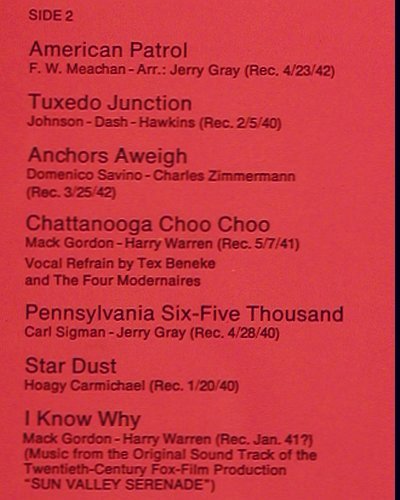 Miller,Glenn: G.M.Story, Foc (1939-42), RCA Victor(SRS 560), D,  - LP - X962 - 3,00 Euro