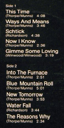 York,Pete - York's New: Into The Furnace, Teldec(6.24463 AP), D, 1980 - LP - Y493 - 6,00 Euro