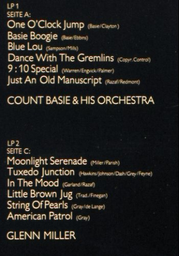 V.A.Jazz Non Stop: Bechet, G.Miller, Dorsey, Basie, Delta (DA  20 167), D, Foc Typ: 2LP Best.-Nr.: Y574 Preis: 5,00 Euro.
